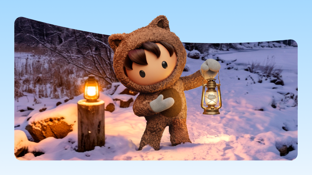 Salesforce Winter '27 release illustration