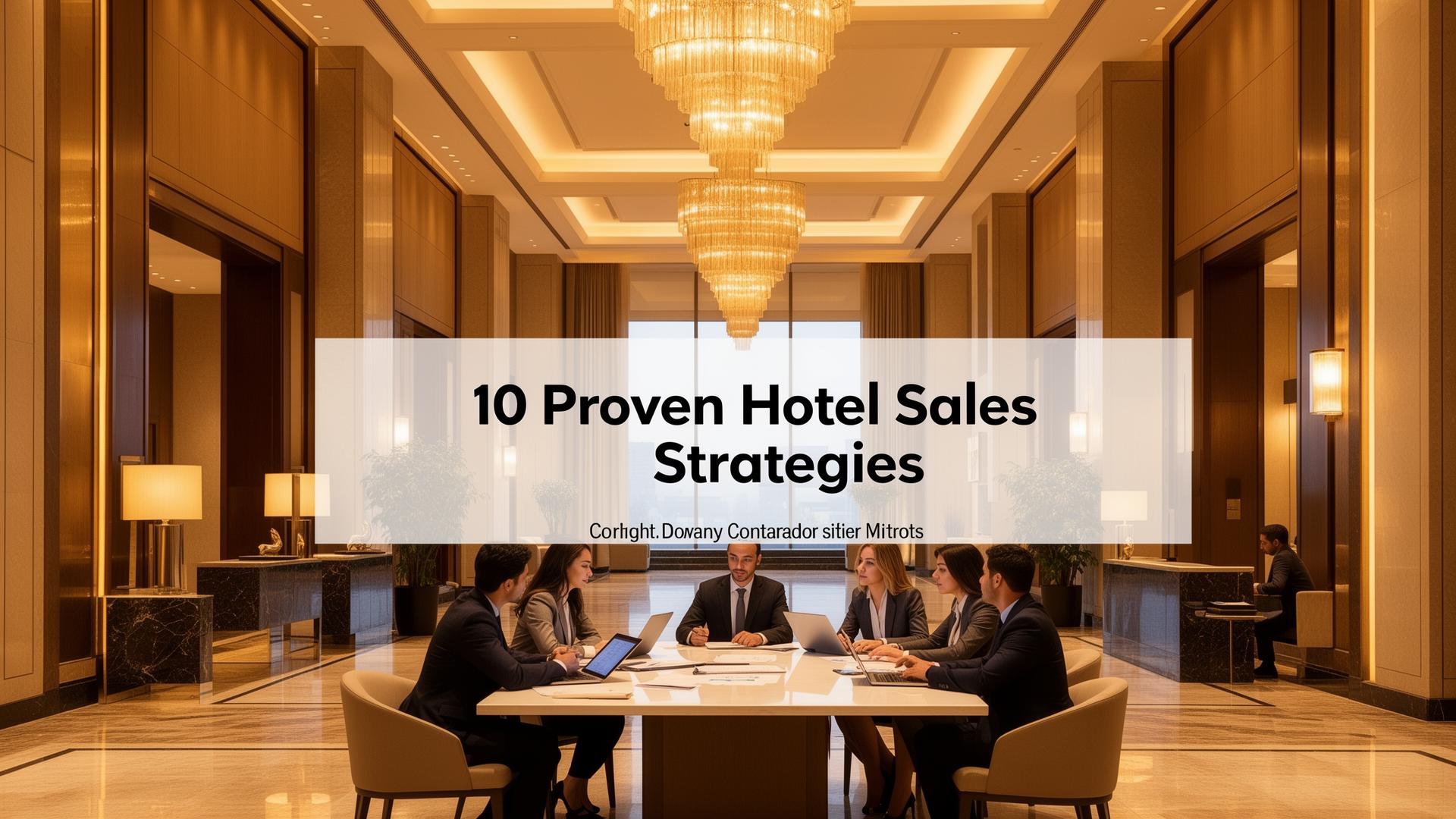 10 Proven Hotel Sales Strategies for Modern Hospitality